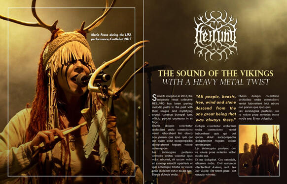 2-Page Magazine Spread Mockup - March 2023